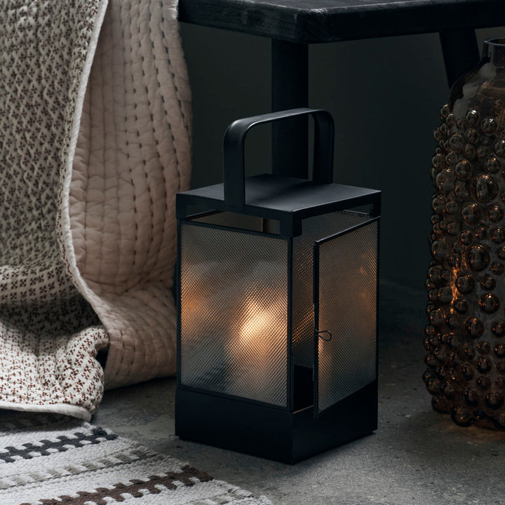 House Doctor | Blaze Lantern | Black Antique | Small