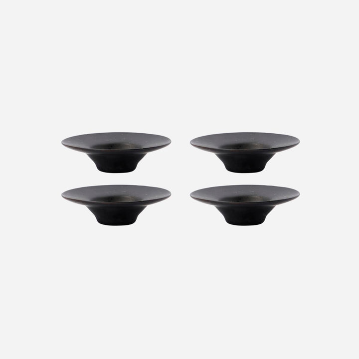 House Doctor | Pion Egg Cups | Black/Brown | 4 pcs